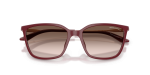 Armani Exchange Sun AX4171SU 83873B Shiny Bordeaux Pink Gradient Armani Exchange AX4171SU 83873B close-up ด้านหน้า