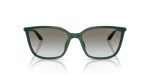 Armani Exchange Sun AX4171SU 840911 Shiny Dark Green Grey Gradient Armani Exchange AX4171SU 840911 แว่นกันแดดกรอบเขียวเข้มเลนส์ไล่เฉดเทา สำหรับผู้หญิง