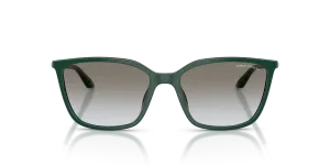Armani Exchange AX4171SU 840911 แว่นกันแดดกรอบเขียวเข้มเลนส์ไล่เฉดเทา สำหรับผู้หญิง