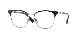 กรอบแว่นสายตา Burberry BE1355 1109 Light Gold Black