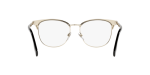Burberry Optic BE1355 1109 Light Gold Black Burberry BE1355 1109 ขาแว่นด้านใน