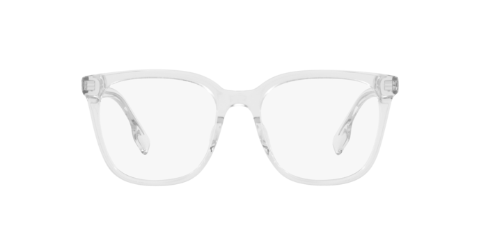 Burberry Optic BE2361D 3024 Transparent Burberry BE2361D 3024 แว่นสายตาทรงเหลี่ยมกรอบอะซิเตทใสโปร่ง สำหรับผู้ชาย