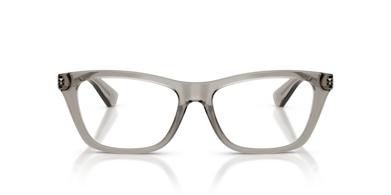 Burberry Optic BE2442U 4197 Grey Burberry BE2442U 4197 แว่นสายตาทรงสี่เหลี่ยมผืนผ้าสีเทา สำหรับผู้หญิง