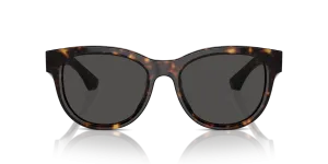 Burberry BE4432U 300287 แว่นกันแดดทรงแฟนทอสอะซิเตทฮาวานาเข้ม เลนส์เทา สำหรับผู้หญิง