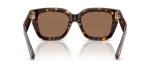 Burberry Sun BE4453F 300273 Dark Havana Dark Brown Burberry BE4453F 300273 ขาแว่นด้านใน