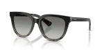 Burberry Sun BE4469F 420011 Check Grey Grey Gradient Burberry BE4469F 420011 มุมเอียง 3/4