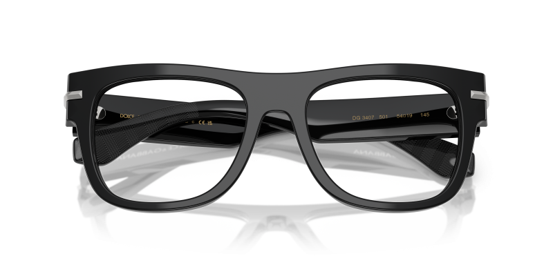 Dolce & Gabbana DG3407 501 close-up ด้านหน้า