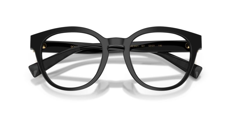 Dolce & Gabbana DG3421 501 close-up ด้านหน้า