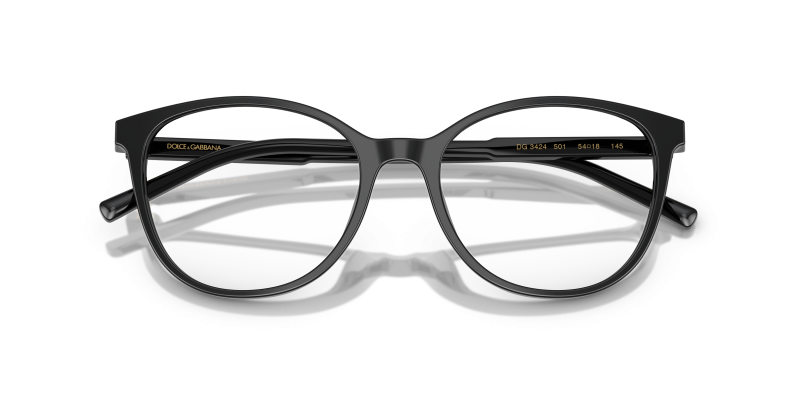 Dolce & Gabbana DG3425 501 close-up ด้านหน้า