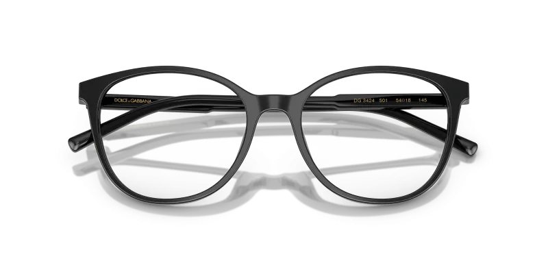 Dolce & Gabbana DG3425 501 close-up ด้านหน้า