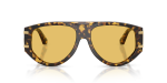 Dolce & Gabbana DG4499 333085 แว่นกันแดดลายฮาวานาเหลืองเลนส์เหลือง สำหรับผู้หญิง
