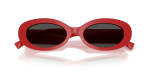 Dolce & Gabbana Sun DG4537 308887 Full Red Dark Grey Dolce & Gabbana DG4537 308887 close-up ด้านหน้า