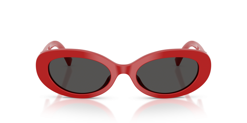 Dolce & Gabbana Sun DG4537 308887 Full Red Dark Grey Dolce & Gabbana DG4537 308887 แว่นกันแดดสีแดงเต็มเลนส์เทาเข้ม สำหรับผู้หญิง