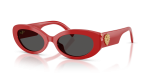 Dolce & Gabbana Sun DG4537 308887 Full Red Dark Grey Dolce & Gabbana DG4537 308887 มุมเอียง 3/4