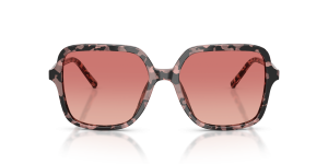 Dolce & Gabbana DG4539 3476A5 แว่นกันแดดทรงเหลี่ยมสีฮาวานาชมพู เลนส์ไล่ระดับ สำหรับผู้หญิง