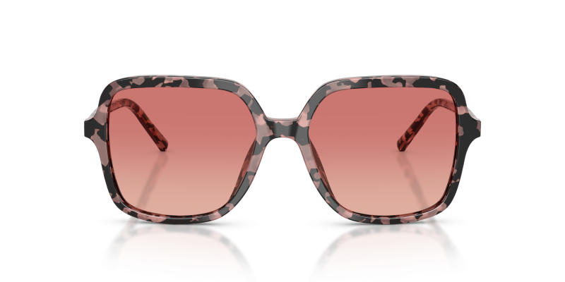 Dolce & Gabbana DG4539 3476A5 แว่นกันแดดทรงเหลี่ยมสีฮาวานาชมพู เลนส์ไล่ระดับ สำหรับผู้หญิง