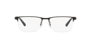 Emporio Armani EA1085D 3001 แว่นสายตากรอบโลหะดำด้านทรงหมอน สำหรับผู้ชาย