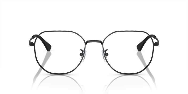 Emporio Armani EA1154D 3001 แว่นสายตาทรงกลมโลหะสีดำด้าน สำหรับผู้ชาย