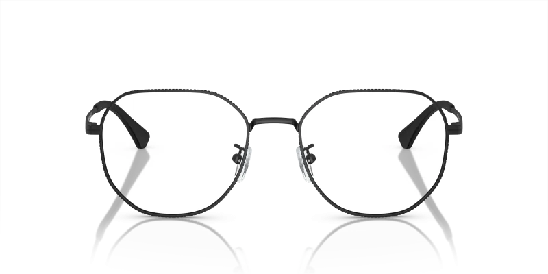 Emporio Armani EA1154D 3001 แว่นสายตาทรงกลมโลหะสีดำด้าน สำหรับผู้ชาย