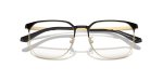 Emporio Armani Optic EA1158D 3002 Matte Pale Gold Black Emporio Armani EA1158D 3002 close-up ด้านหน้า