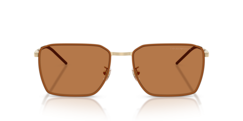 Emporio Armani Sun EA2172D 301373 Shiny Pale Gold Brown Emporio Armani EA2172D 301373 ด้านหน้า