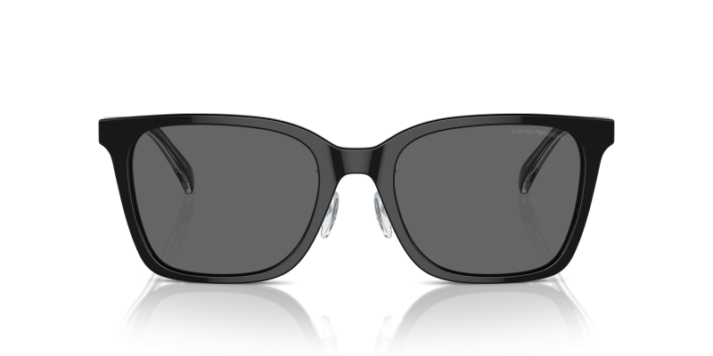 Emporio Armani Sun EA4226D 501787 Shiny Black Dark Grey Emporio Armani EA4226D 501787 แว่นกันแดดทรงสี่เหลี่ยมจัตุรัส สีดำประกายเงา สำหรับผู้ชาย