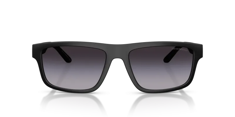 Emporio Armani EA4244U 50018G แว่นกันแดดสีดำด้าน เลนส์ไล่ระดับสีเทา สำหรับผู้ชาย
