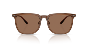 Emporio Armani EA4255D 628273 แว่นกันแดดสีน้ำตาลโปร่งใสประกาย สำหรับทุกเพศ