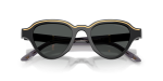 Emporio Armani Sun EA4264U 501787 Shiny Black Dark Grey Emporio Armani EA4264U 501787 close-up ด้านหน้า