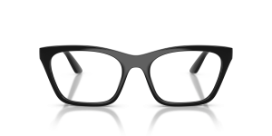 Emporio Armani EA4274BU 50171W แว่นทรงตาแมวกรอบฉีดดำประกายเลนส์ใส สำหรับผู้หญิง
