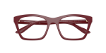 Emporio Armani Sun EA4274BU 52611W Shiny Bordeaux Clear Emporio Armani EA4274BU 52611W close-up ด้านหน้า