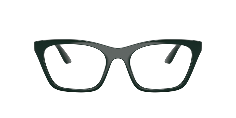 Emporio Armani EA4274BU 63801W แว่นกันแดดทรงตาแมวสีเขียวเข้มประกายประดับคริสตัล สำหรับผู้หญิง