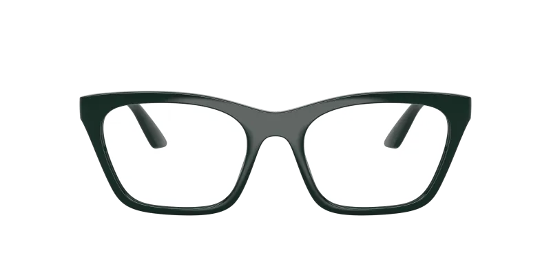 Emporio Armani EA4274BU 63801W แว่นกันแดดทรงตาแมวสีเขียวเข้มประกายประดับคริสตัล สำหรับผู้หญิง