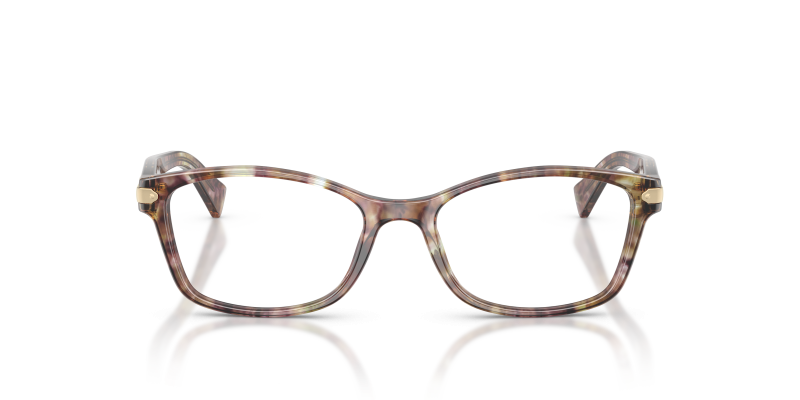 Coach Optic HC6065 5287 Light Brown Confetti Tortoise Coach HC6065 5287 แว่นสายตาลายเต่ากระดาษโปรยน้ำตาลอ่อน สำหรับผู้หญิง