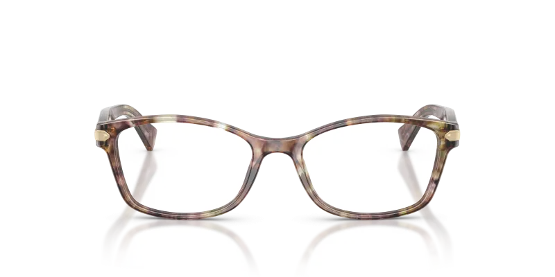 Coach Optic HC6065 5287 Light Brown Confetti Tortoise Coach HC6065 5287 แว่นสายตาลายเต่ากระดาษโปรยน้ำตาลอ่อน สำหรับผู้หญิง
