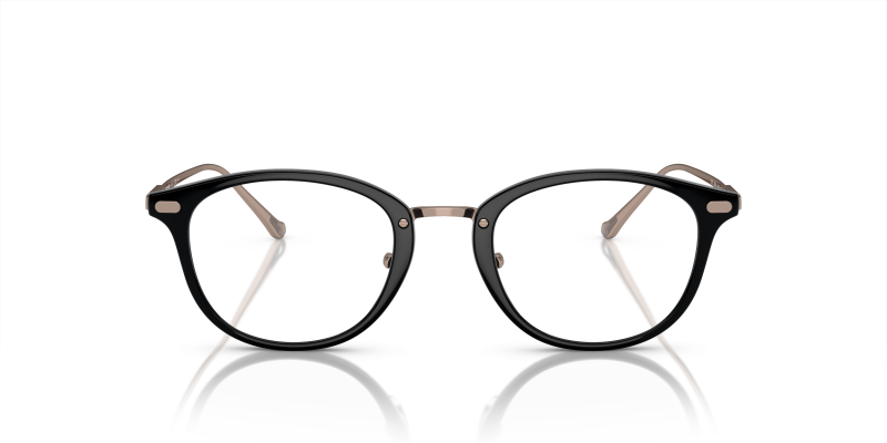 Coach Optic HC6230D 5002 Black Coach HC6230D 5002 แว่นสายตากรอบฉีดสีดำขาทองชมพู ทรงกลม สำหรับผู้หญิง
