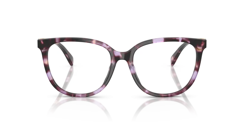Coach Optic HC6260F 5612 Purple Tortoise Coach HC6260F 5612 แว่นสายตาลายกระสีม่วง ทรงสี่เหลี่ยมจัตุรัส สำหรับผู้หญิง