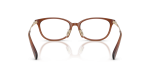 Coach Optic HC6295D 5888 Transparent Brown Coach HC6295D 5888 ขาแว่นด้านใน