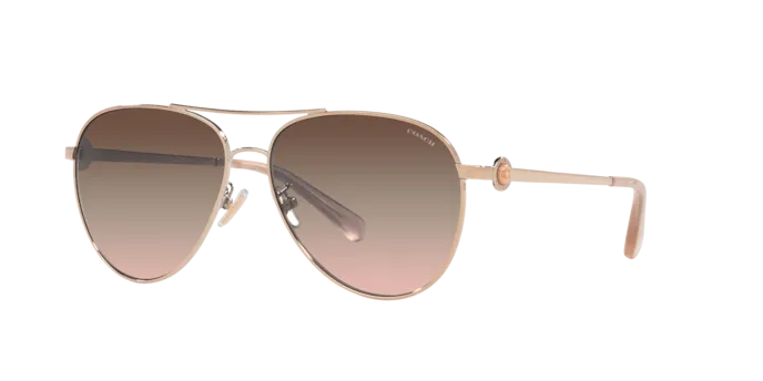 Coach HC7128 9331U8 close-up ด้านหน้า