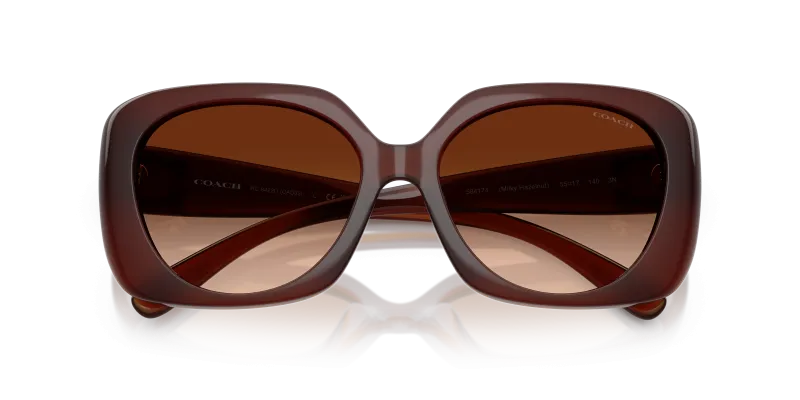 Coach HC8422U 584174 close-up ด้านหน้า