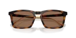 Coach Sun HC8455 512013 Dark Tortoise Brown Coach HC8455 512013 close-up ด้านหน้า