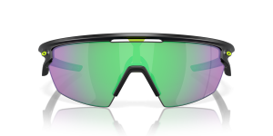 Oakley OO9403-08 940308 แว่นกันแดดทรงกะบังหน้าดำด้าน เลนส์ Prizm Road Jade ทุกเพศ