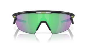 Oakley OO9403-08 940308 แว่นกันแดดทรงกะบังหน้าดำด้าน เลนส์ Prizm Road Jade ทุกเพศ