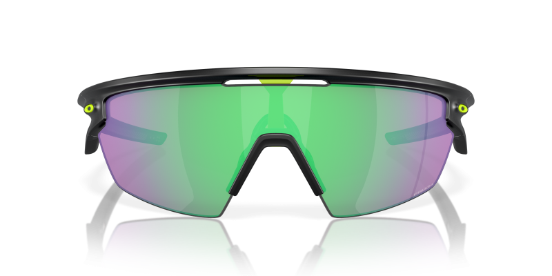 Oakley Sphaera OO9403-08 Matte Black Ink Prizm Road Jade Oakley OO9403-08 940308 แว่นกันแดดทรงกะบังหน้าดำด้าน เลนส์ Prizm Road Jade ทุกเพศ