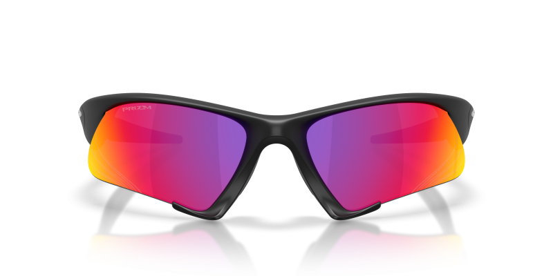 Oakley OO9532 953205 แว่นกันแดดสปอร์ตดำด้านเลนส์ Prizm Road ทุกเพศ