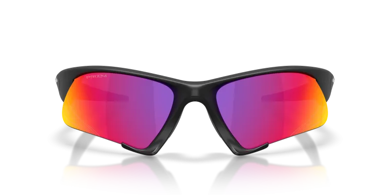 Oakley OO9532 953205 แว่นกันแดดสปอร์ตดำด้านเลนส์ Prizm Road ทุกเพศ