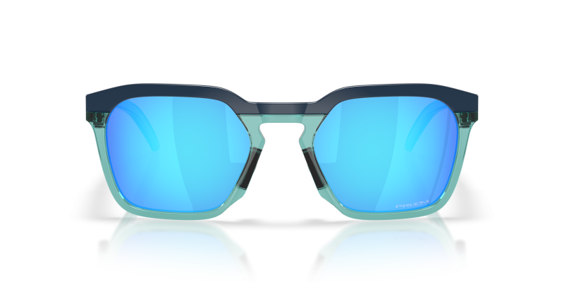 Oakley HSTN SQ OO9533-04 953304 แว่นกันแดดทรงเหลี่ยมสี Abyss เลนส์ Prizm Sapphire ทุกเพศ