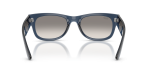 Rayban Sun RB0832SF 684532 Transparent Dark Blue Grey Gradient Rayban RB0832SF 684532 ขาแว่นด้านใน