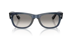 Rayban RB0832SF 684532 แว่นกันแดดสีน้ำเงินเข้มโปร่งใส สำหรับทุกเพศ