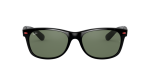 Rayban Sun RB2132M F60131 Black G-15 Green Rayban RB2132M F60131 แว่นกันแดดสีดำ เลนส์เขียว G-15 สำหรับทุกเพศ